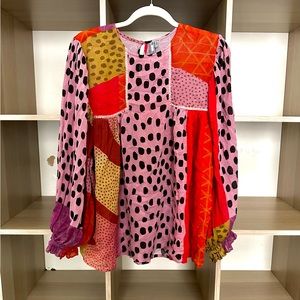 Anthropologie | Bl^nk Miranda Peasant Blouse